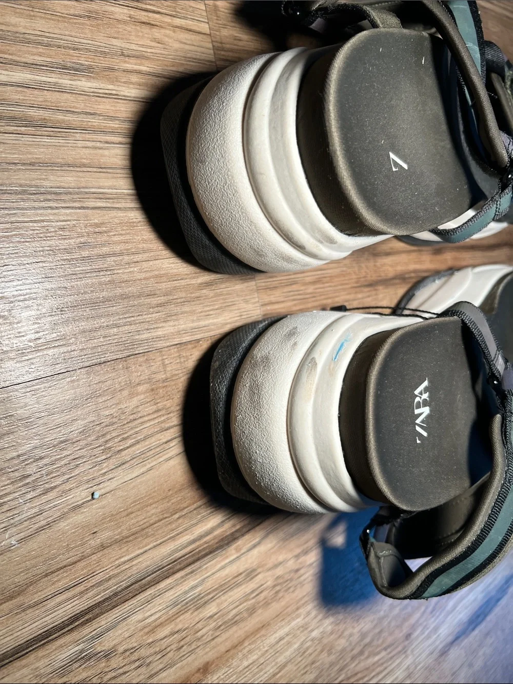 Zara Thick Soled Athletic Sandals Size 41 or 10